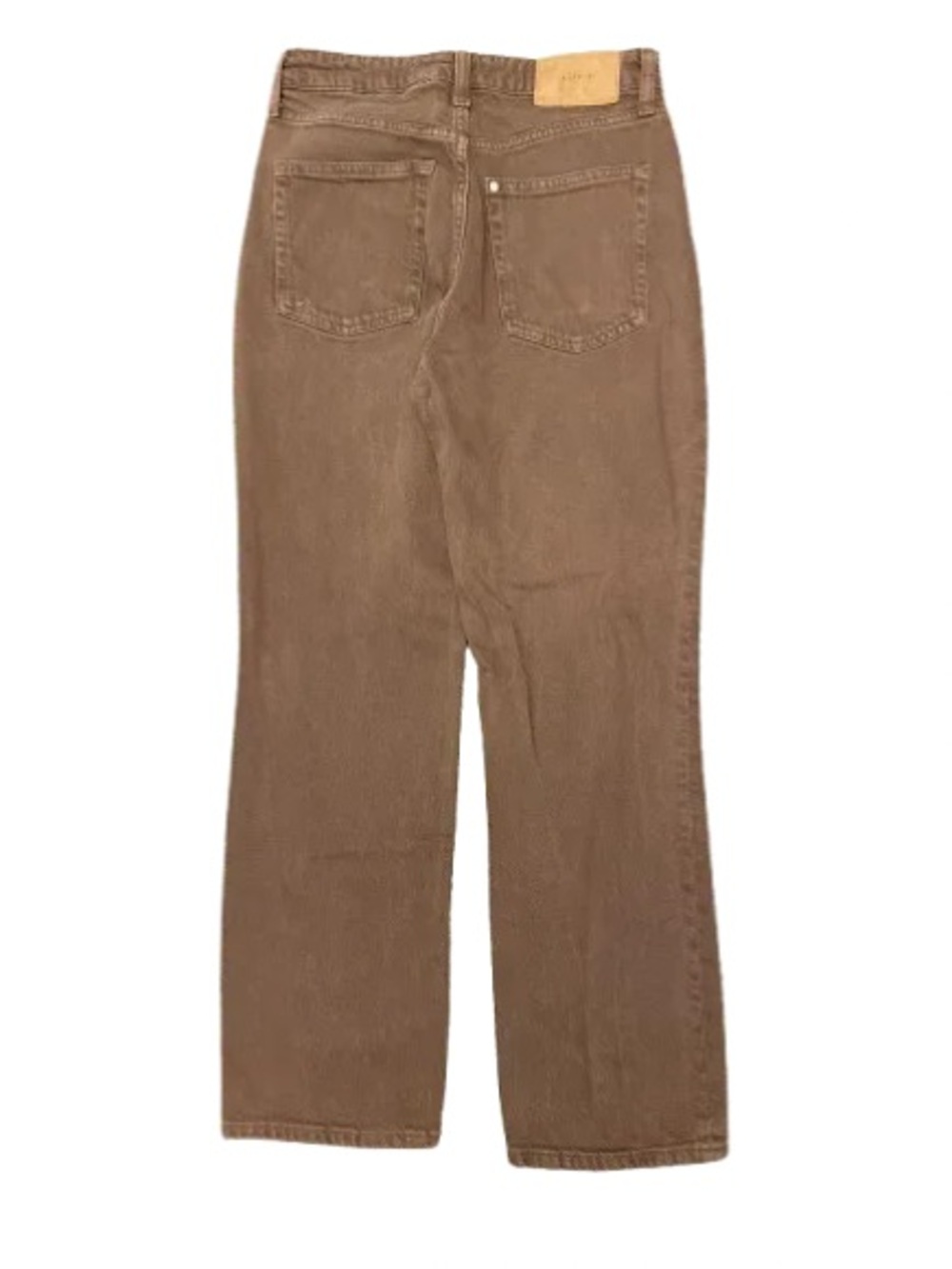 H&M Women Straight Leg Jeans in Brown